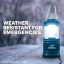 MalloMe - Red And Purple Camping Lanterns, Pack Of 2 Emergency Lights