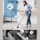 Homtronics - IPX8 Waterproof Rotating Cleaning Brush with 9 Brush Heads