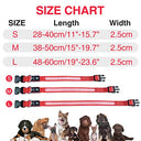 Masbrill - LED Dog Collar, Rechargeable, Waterproof, High Visibility Glow