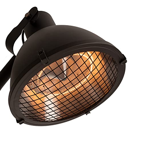 Create - 2500W Patio Heater Lamp, Infrared Halogen, Ideal for Outdoor Areas