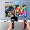 Kstkry - Portable Dock for Nintendo Switch 2 with HDMI, USB 3.0, USB C Charging