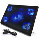 Aabcooling - NC84 Laptop Stand with 5 Cooling Fans, Blue LED Lights, Stable Design - Aabcooling Product
