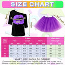 Forfamy - 80s Fancy Dress Costume Set for Women, Retro Accessories for Parties