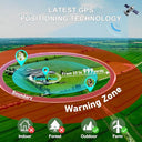 Iiglowing - GPS Wireless Dog Fence System, 33-999 Yards Range, Rechargeable Collar, Smart Pet Containment