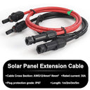 Diealles Shine - 6mm² Solar Cable Extension 5M, IP67 Waterproof, Red+Black
