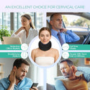 Voyor-Health - Adjustable Cervical Collar, Soft Foam Neck Support for Pain Relief
