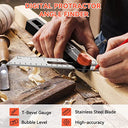 Preciva - Digital Sliding Bevel with Adjustable Stainless Ruler & ABS Handle