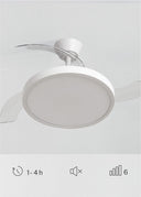 CREATE WIND CLEAR STUDIO S Ceiling Fan with White Light and Remote