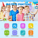 Astgmi - 1080P HD Children's Photo Camera with 32GB SD Card, Blue