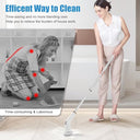 GeeSoul Electric Spin Scrubber with multiple brush heads and adjustable handle