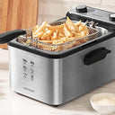 Cecotec CleanFry Infinity Electric Fryer - 3L Capacity, OilCleaner Filter, Fast Cooking