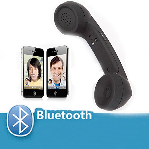Enjoy-Unique - Retro Wireless Bluetooth Headset with Microphone and Speaker, Compatible with iPhone, Android, and Other Smartphones