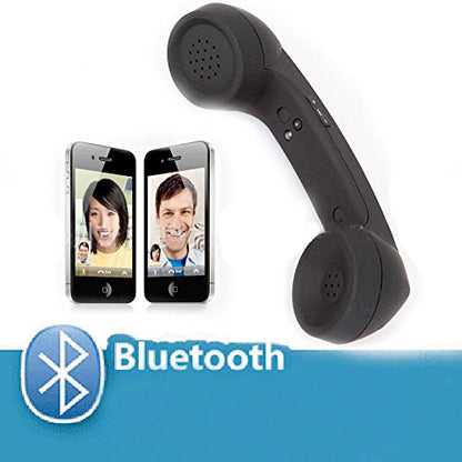 Enjoy-Unique - Retro Wireless Bluetooth Headset with Microphone and Speaker, Compatible with iPhone, Android, and Other Smartphones