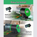 Petbank - Automatic Fish Feeder with Rechargeable Timer, USB Charger & Display Screen