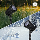 AMZ - LED Snowflake Projector Light With Remote Control & Timer