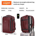 ECOHUB - Eco-Friendly Travel Backpack with USB Charging, Water Resistant, 30L Capacity