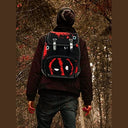 BB Designs - Marvel Deadpool Canvas Backpack with Stylish Design & Durable Material