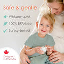 Cherish Baby Care - Electric Baby Nail Trimmer With Automatic Safety Stop