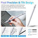 Ksw Kingdo - Stylus Pen for iPad Pro with Precision Tip, Lightweight Design, AAA Battery Powered