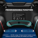 Diswoe - Wireless Pro Controller for Switch with Adjustable Turbo Vibration