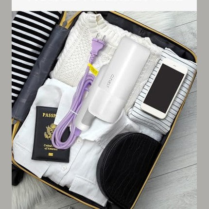 CLEVAST - Foldable Handheld Garment Steamer, 1000W Fast Heat, 150ml Tank