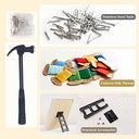 Cutefiy - DIY String Art Kit with LED Light, Complete Accessories & Frame