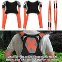 Xmszqu - Pack of 4 Polyester Moving Straps, Double Shoulder Design, Multi-Purpose Carrying Aid