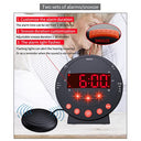 Generic - Loud Alarm Clock with Bed Shaker, Adjustable Brightness, USB Charger