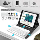Kenke - Lightweight Keyboard Case for iPad 9.7" with Detachable Wireless Keyboard, Pencil Holder, Black