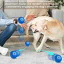 Pakesi - Interactive Dog Toy, Durable Bouncing Ball, USB Rechargeable, Fun for Small & Medium Dogs