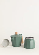 CREATE THERA MOKA RETRO Italian Coffee Maker Sage Green