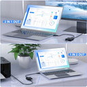 MLEEDA USB 3.0 Switch Selector with LED indicator and two USB ports