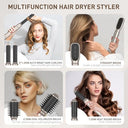 Tanshine - 6-in-1 Auto Hair Styler with Blow Dryer Brush & Curling Wand