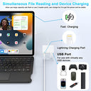 Mtakya - Lightning to SD/TF Card Reader & USB OTG Adapter for iPhone