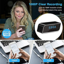 Aaxyzx - Wireless Hidden Camera Clock, 1080P WiFi, Night Vision, Motion Detection