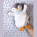 Kaloo - Soft Plush Penguin Puppet, 30 cm, Huggable & Adorable Design