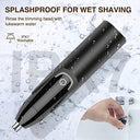 Makingtec - Rechargeable Nose Trimmer for Men & Women, Waterproof, Painless, Easy Clean