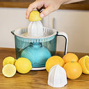Cecotec - Electric Orange Juicer 40W, 1L BPA Free, Double Direction, Dust Cover