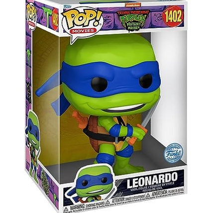Explore the latest in collectibles with the Jumbo Pop! Leonardo Figure, Mutant Mayhem Edition. Perfect for TMNT fans! Secure yours now while stocks last.