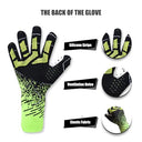 Olyspm - Children's & Men's Goalkeeper Gloves with 3mm Latex Palm, Breathable & Flexible Size 8
