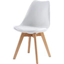 MCC Direct EVA Dining Chairs Set of 2 White
