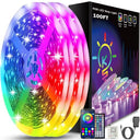 Keepsmile 100ft Bluetooth LED Strip Lights with Music Sync & App Control