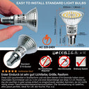 Eacll - E14 LED Neutral White 6.5W, 770 Lumens, 4000K, Pack of 6