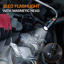 EverBrite - 2-Pack Magnetic Pick Up Tool Set with LED Light & Telescoping Design