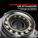 Frankberg Wheel Bearing Kit Rear Axle Flange 120Mm With Abs Magnetic Ring