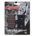 Cyleto - Front Brake Pads for YAMAHA MT07/MT09 (2014-2016) - Easy Install, Durable Performance
