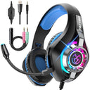 Experience Tatybo Gaming Headset with noise-canceling mic, deep bass, and crystal surround sound. Perfect for PC, PS5, Switch, and mobile gaming.