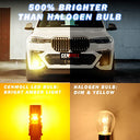 Cenmoll Bau15S 581 Py21W Led Indicator Bulbs - 500% Brighter