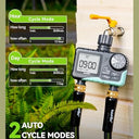 Rainpoint - 2 Zone Sprinkler Timer with Rain Delay, Manual Watering, Automatic Irrigation