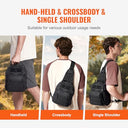 Vevor - 10L Tactical Sling Bag, Waterproof, Molle Design, Ideal for Hiking and Hunting